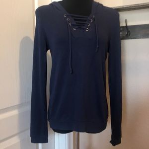 💕BUNDLE ONLY💕 Navy Hooded Sweater